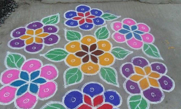 Diwali rangoli designs