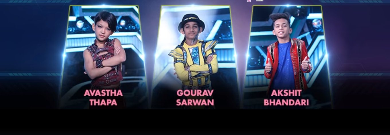 Super Dancer 3 Contestants