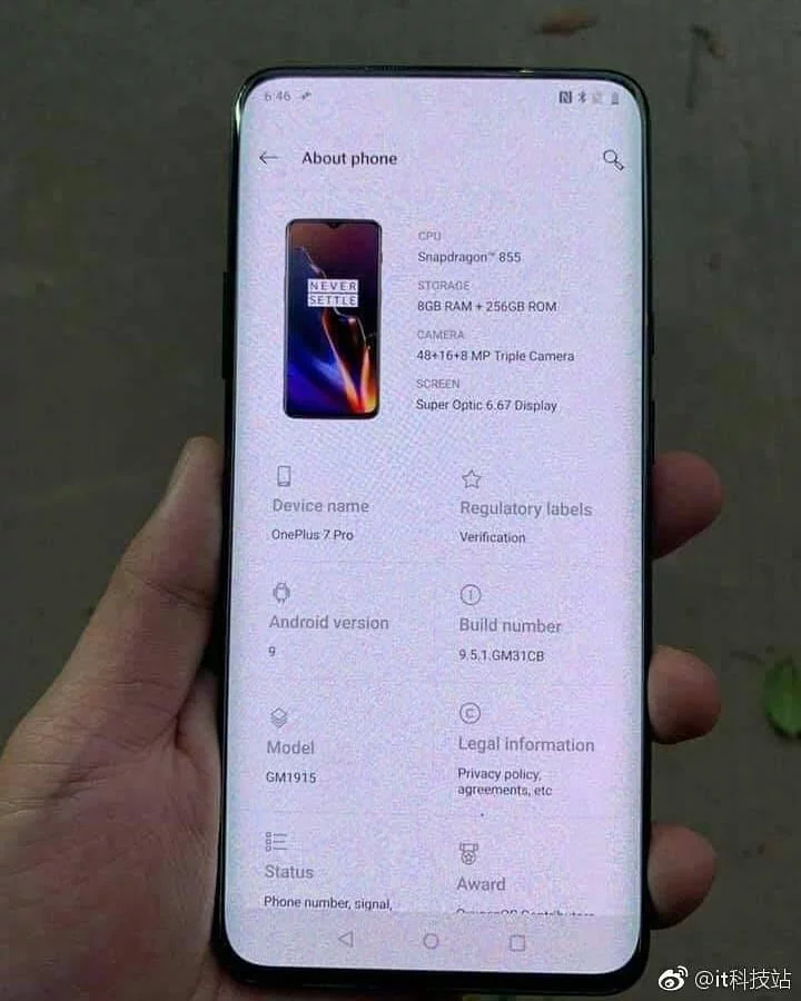 Замена материнской платы oneplus 7 pro