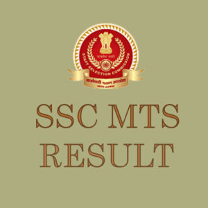 SSC MTS Result 2021