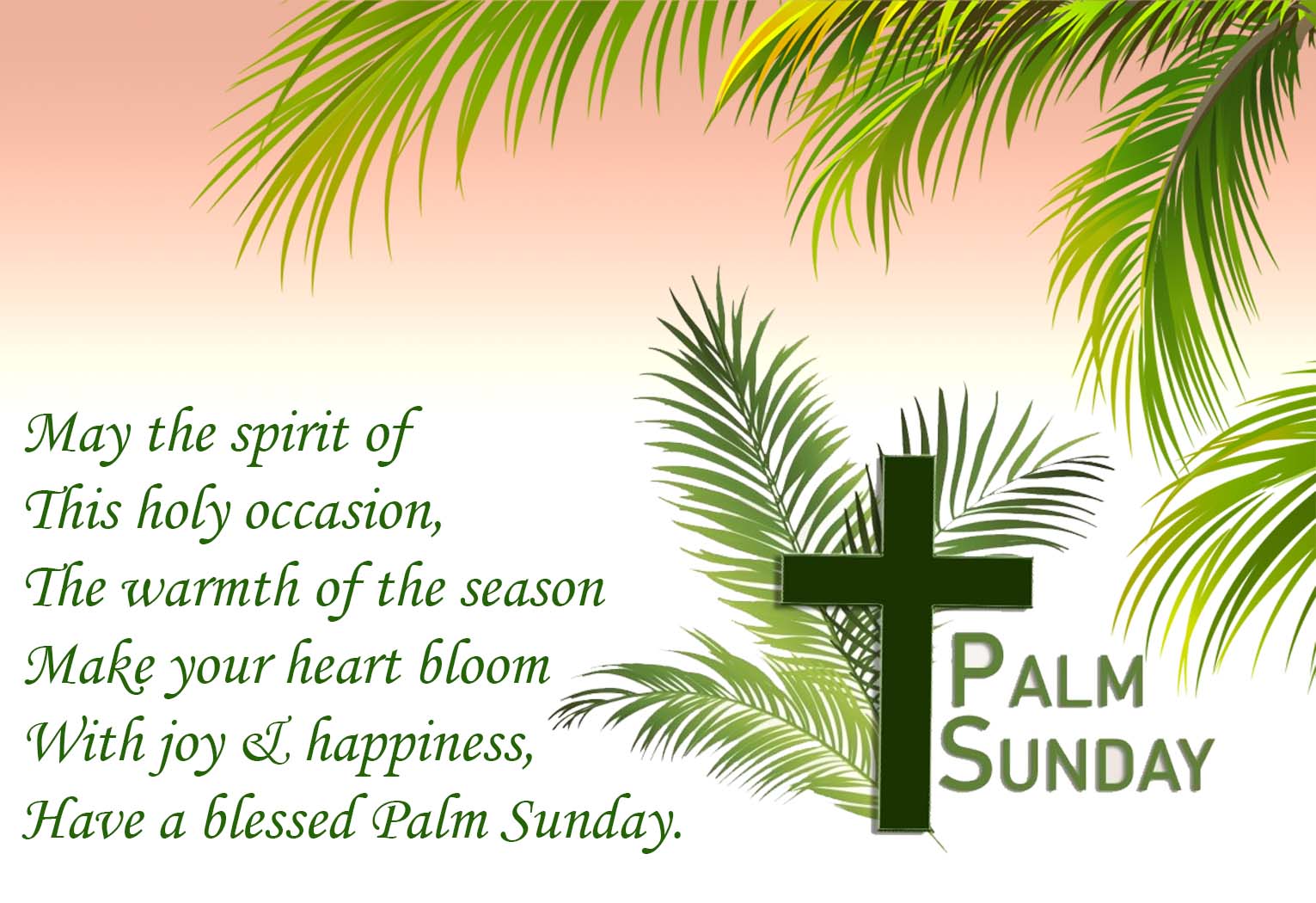 Palm Sunday 2024 Greetings