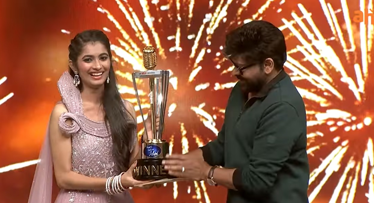 Winner of Telugu Indian Idol 2022 - BVK Vagdevi