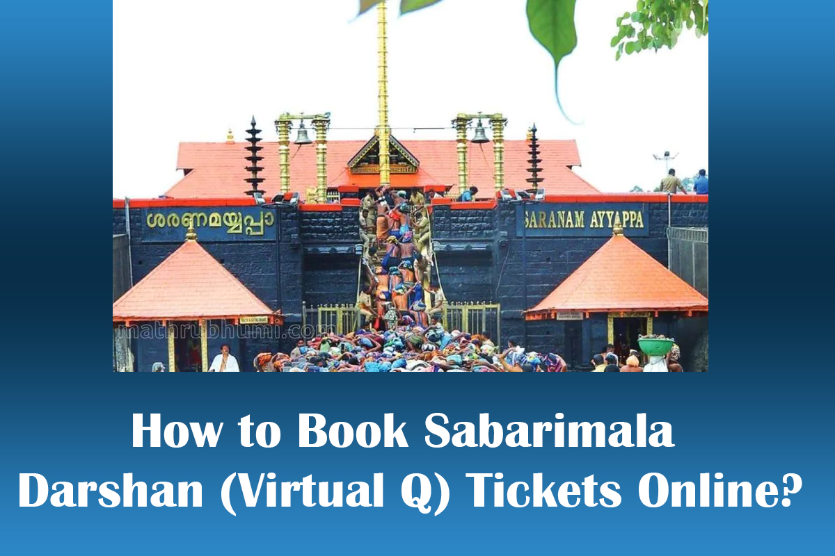 Book Sabarimala Darshan tickets virtual q online