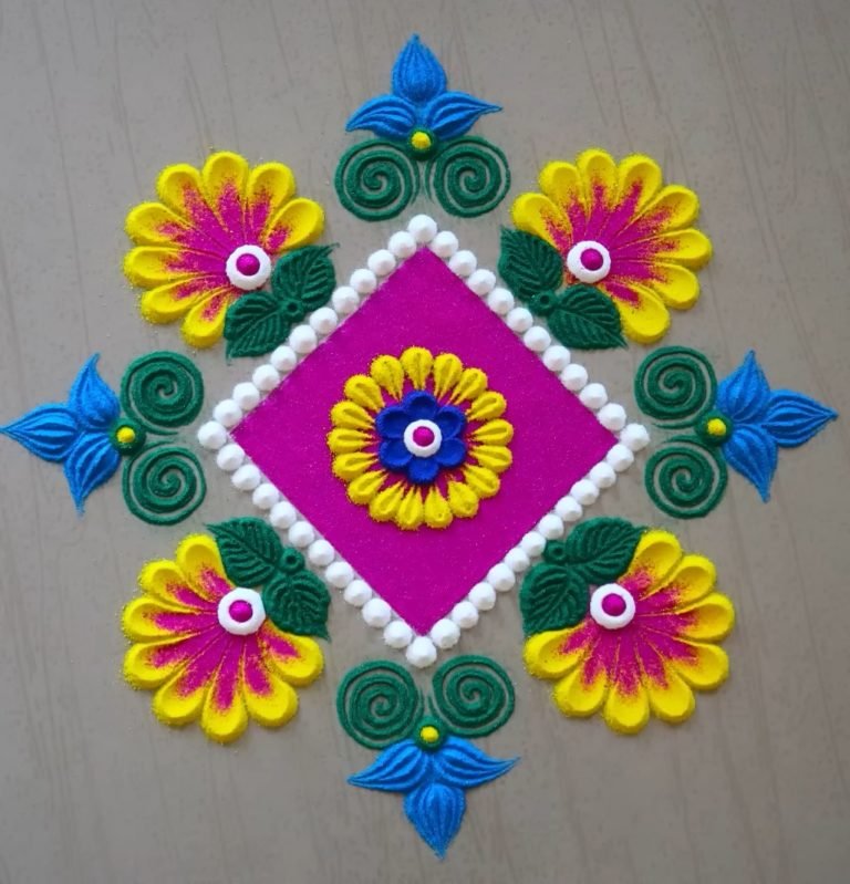 Diwali Rangoli Designs 2024: Check Simple and Easy Rangoli Designs Here