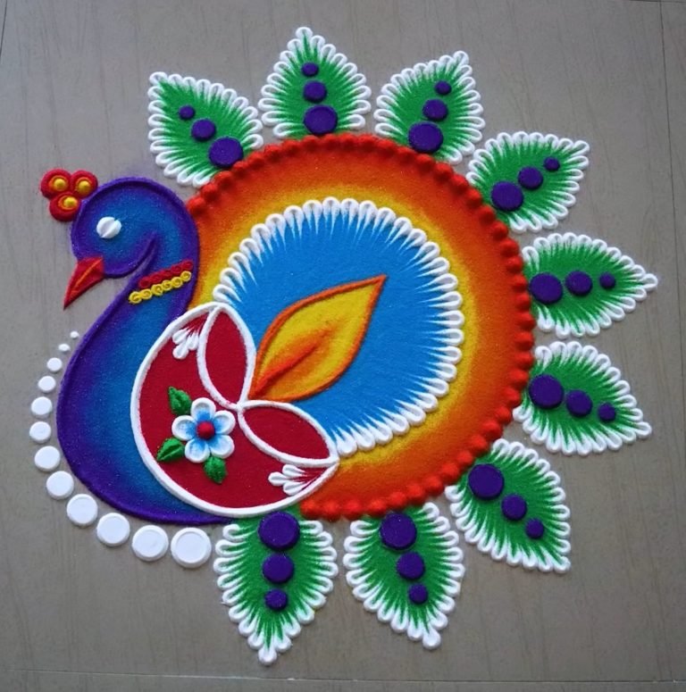 Diwali Rangoli Designs 2024: Check Simple and Easy Rangoli Designs Here