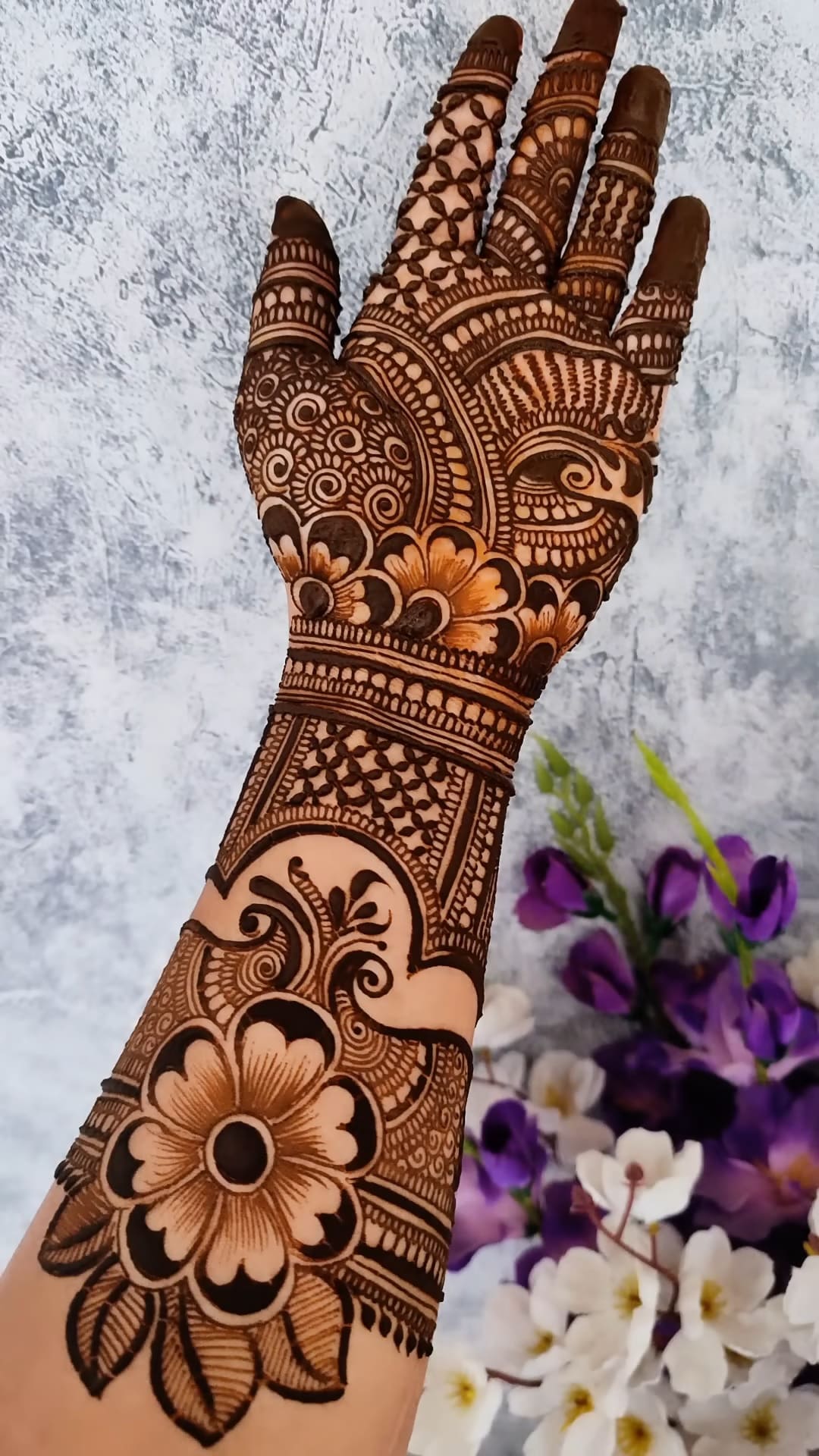 Full Hand Bridal Mehndi Design for Hands ||Latest Beautiful Stylish Mehandi#mehndidesign#hennatatoo  - YouTube