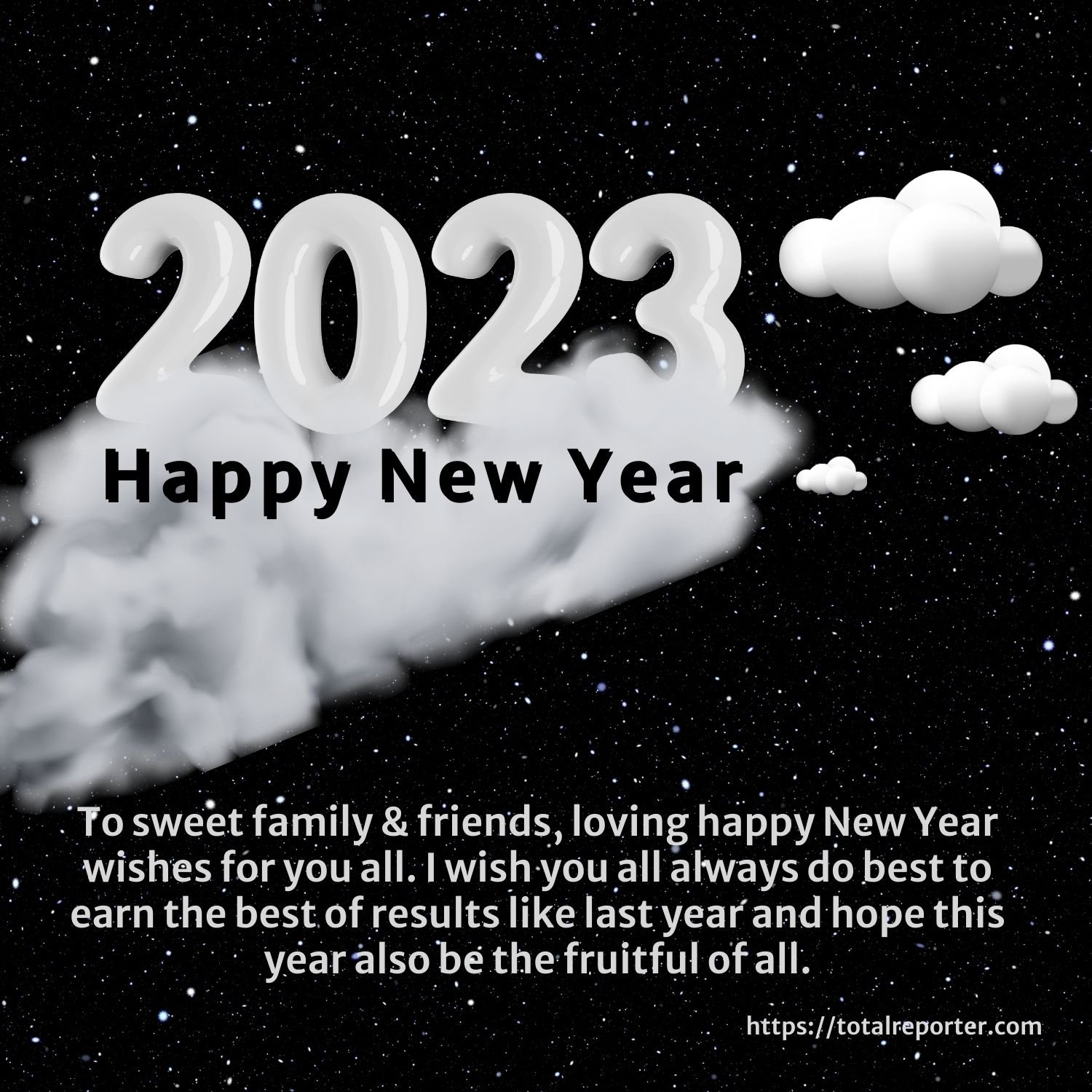 Happy New Year 2023 wishes Images for Twitter