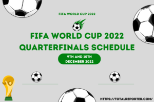 FIFA World Cup 2022 Quarterfinals Schedule