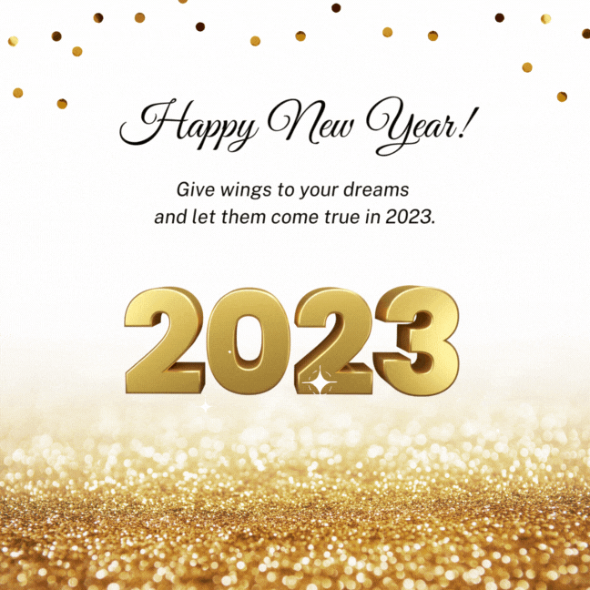 Happy New year 2023 GIF, Download Animated New Year Wishes GIFs for  Whatsapp Here