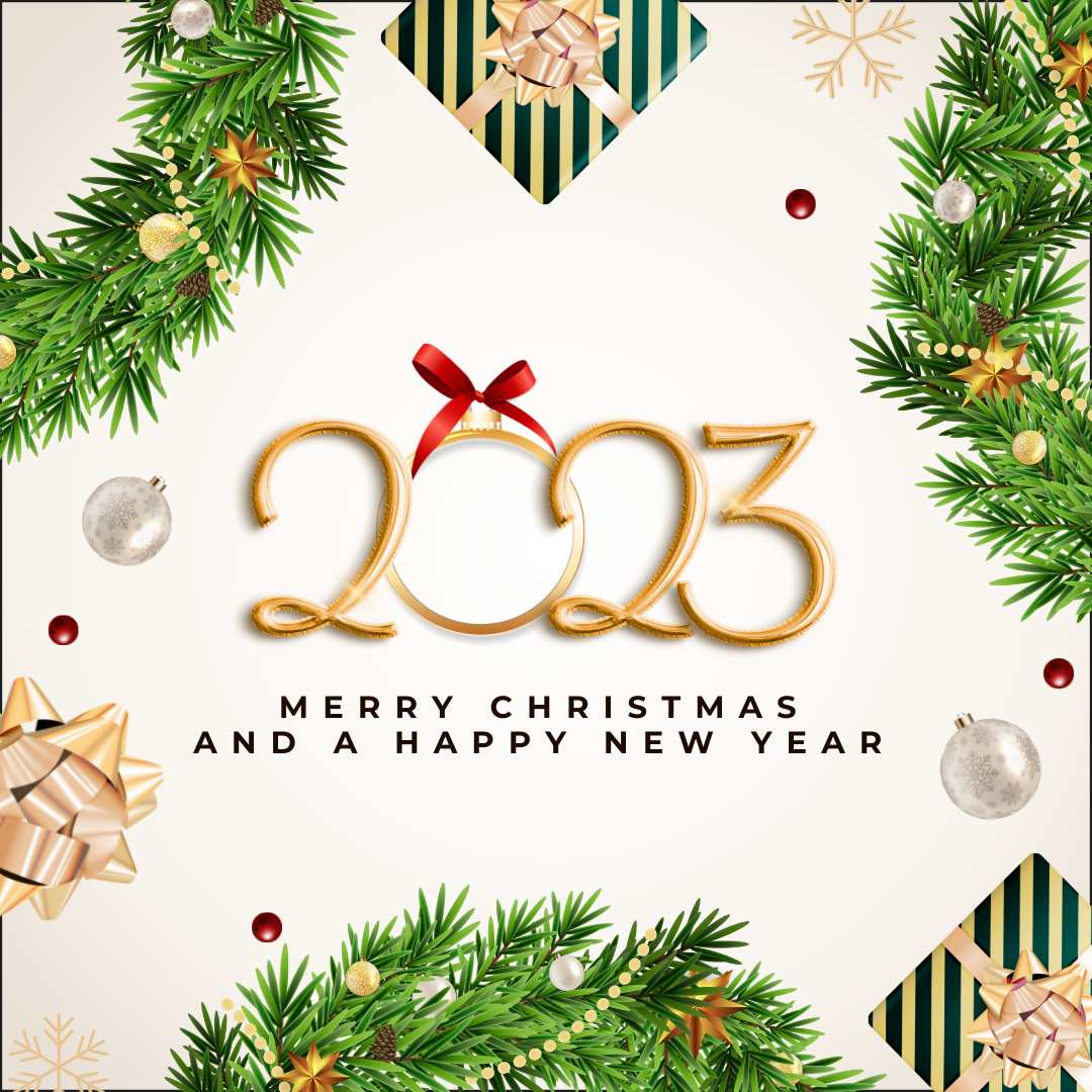 Merry Christmas And A Happy New Year 2023