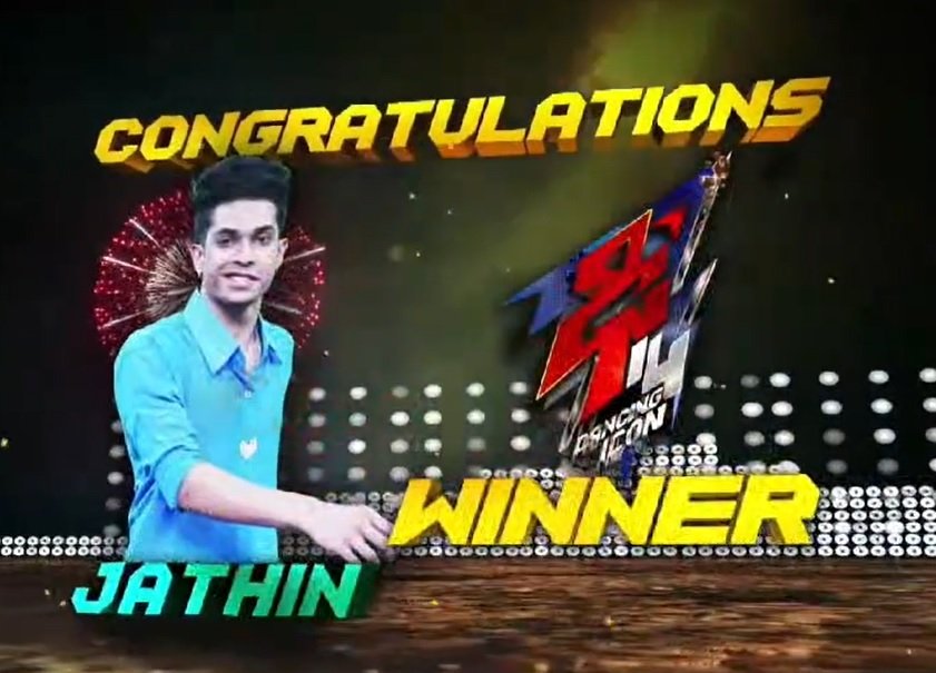 Winner of Dhee 14 The Dancing Icon