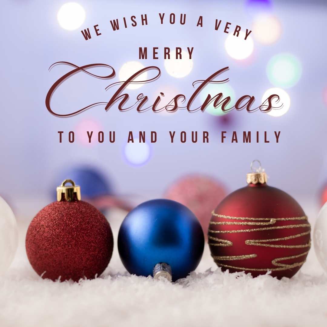 merry christmas to you and your family
