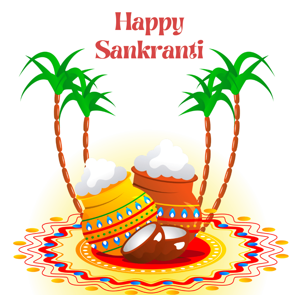 Happy Sankranti PNG Image