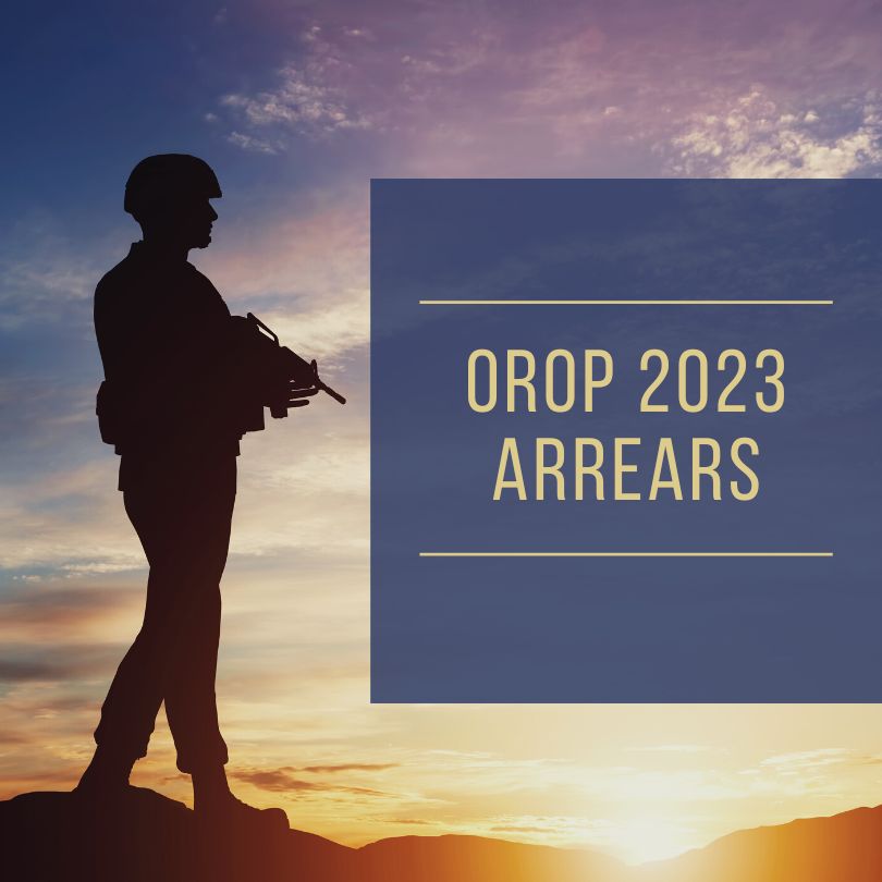 OROP 2023 Arrears