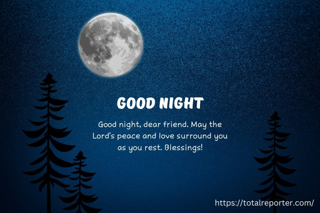 Christian Good Night Messages for friends