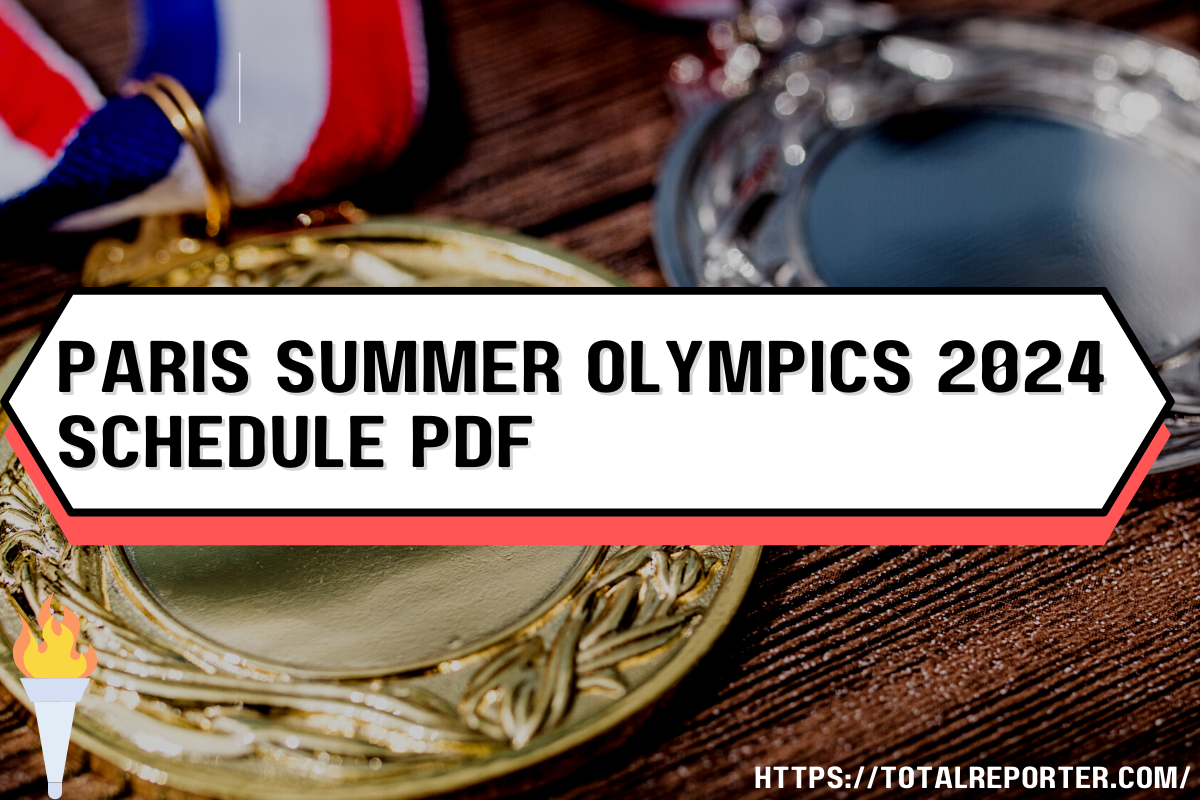 Summer Olympics 2024 Schedule PDF
