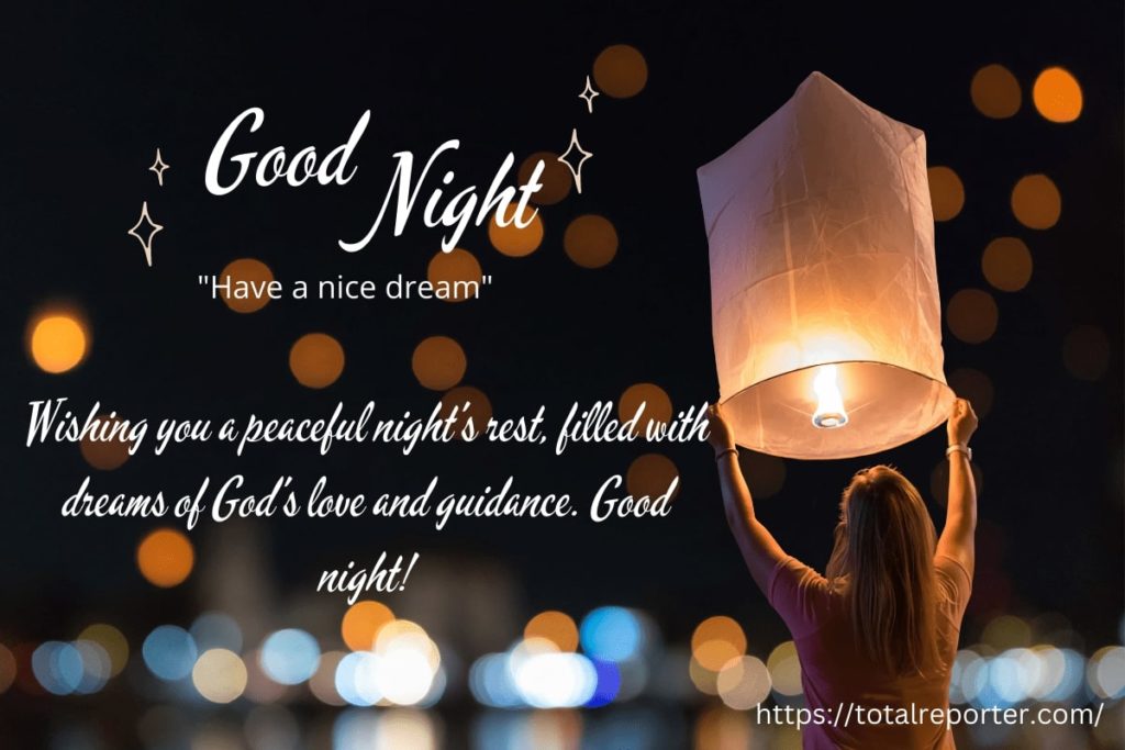 free christian good night messages images