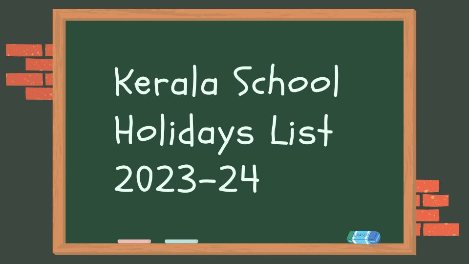 Kerala School Holidays List 2023-24