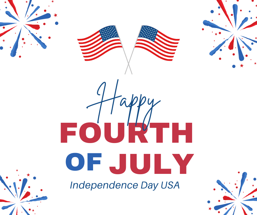 Happy 4th of July Independence Day PNG Image