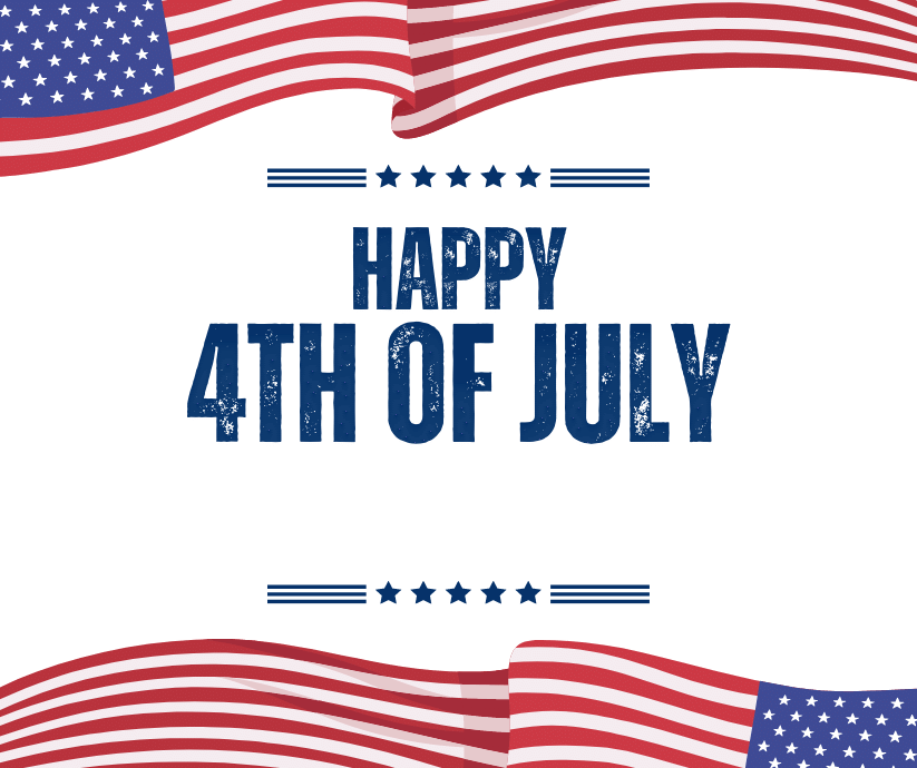 Happy 4th of July PNG Image
