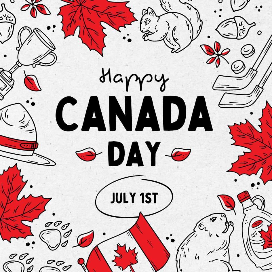 Happy Canada Day July 1st Images