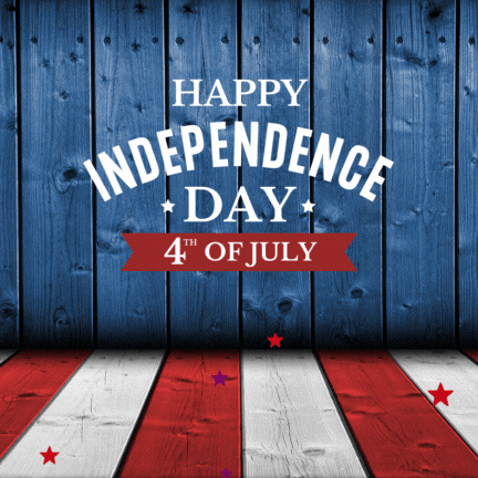 Happy Independence Day 4th of July GIF