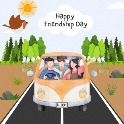 Animated Friendship Day GIF