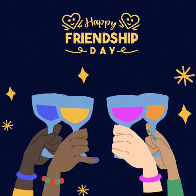 Happy Friendship Day GIF Images 2024