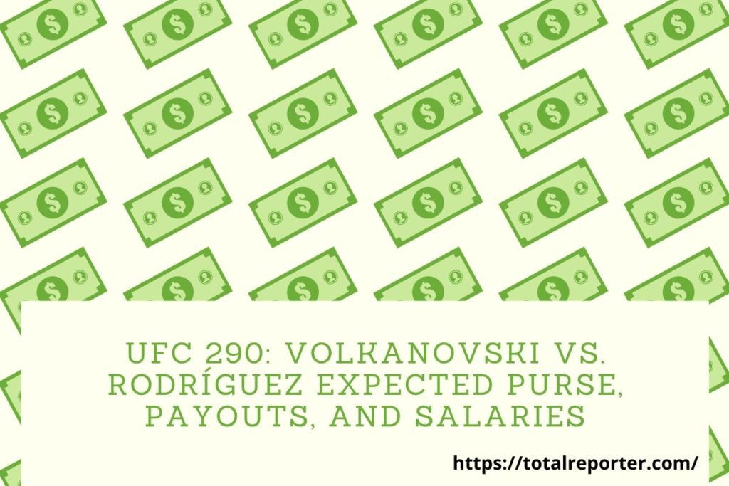 UFC 290: Volkanovski vs. Rodríguez Expected Purse, Payouts, and Salaries