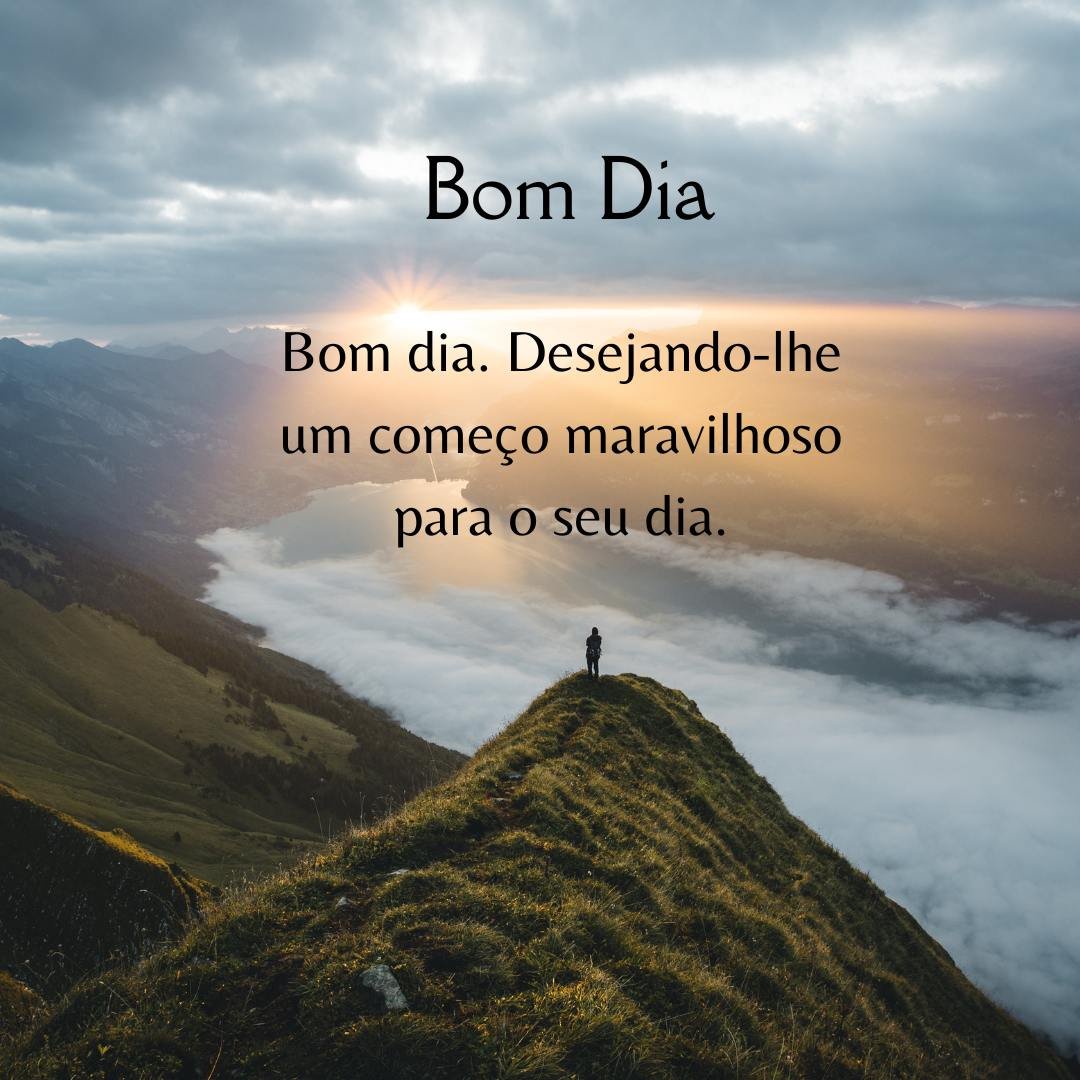bom dia mensagens