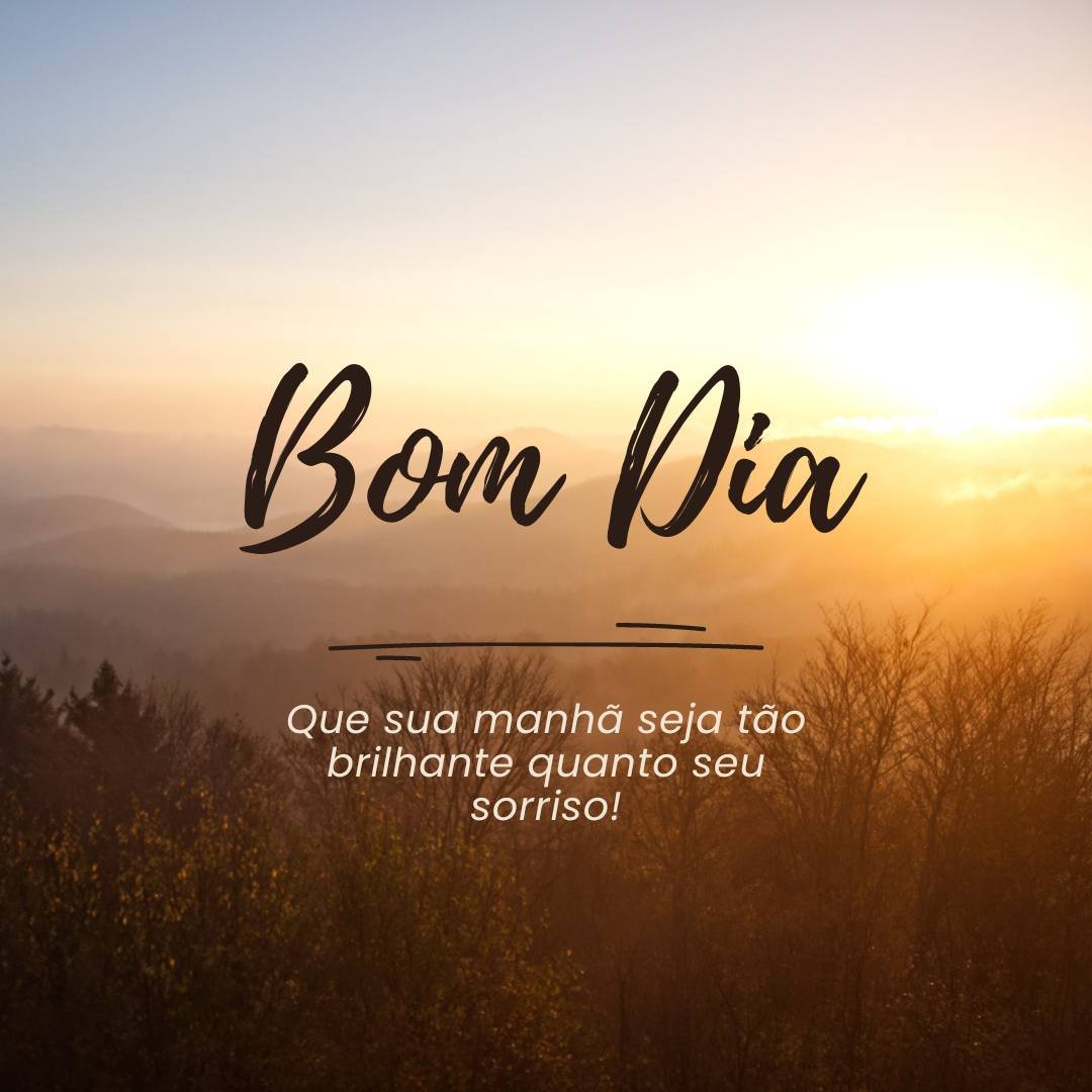 lindas mensagens de bom dia