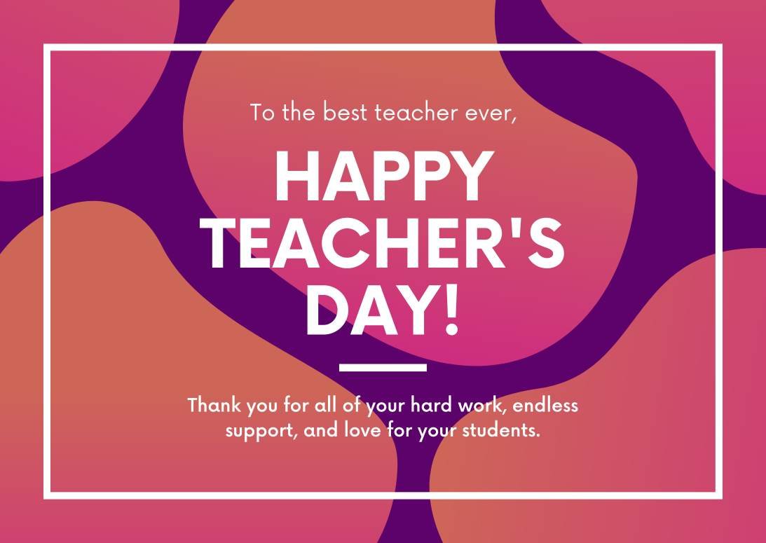 Best Teacher's Day Greetings 2023