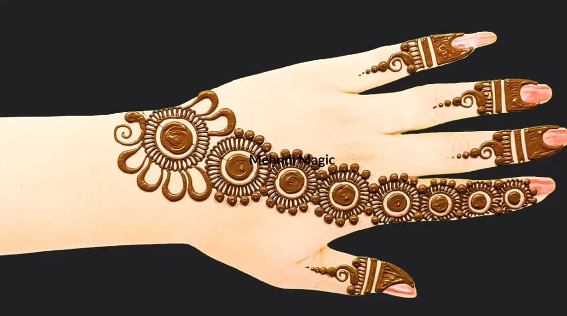 Easy Rakhi Mehndi 2023