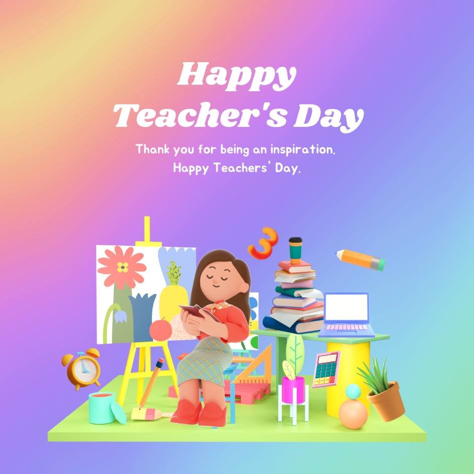 Happy Teacher's Day Wishes with Images 2023