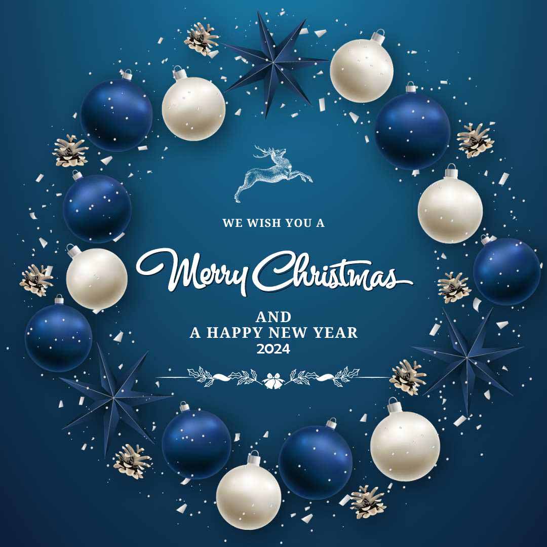 Merry Christmas and Happy New Year 2024 HD Pics
