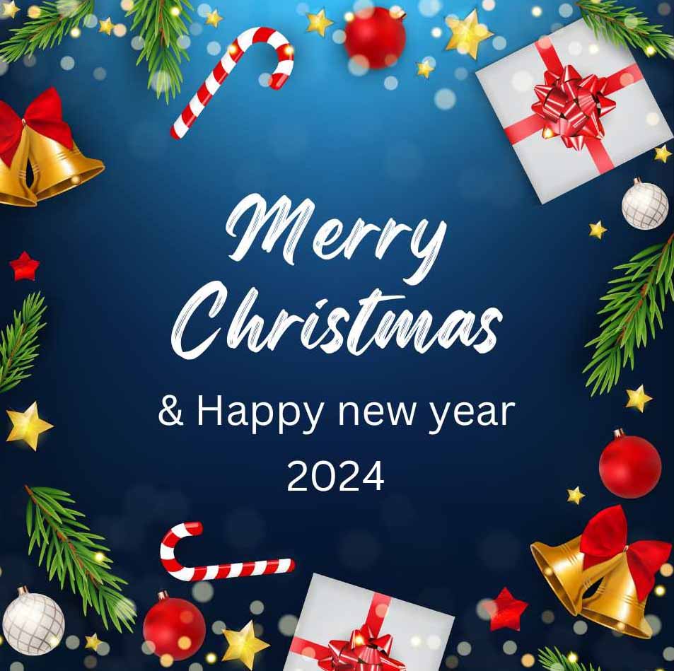 Merry Christmas and happy new year hd image