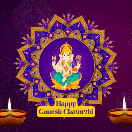 Happy Ganesh Chaturthi 2024 GIF