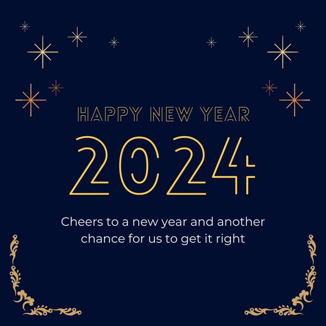 Happy New Year Wishes Images 2024
