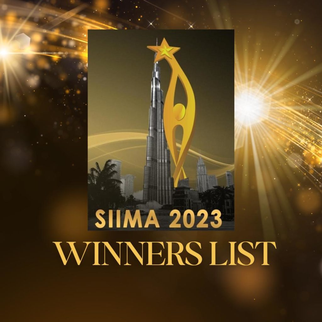 SIIMA Awards 2023 Winners List