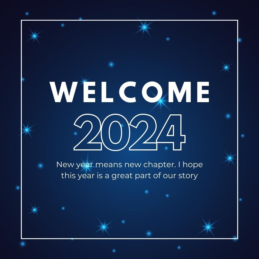Welcome 2024 New Year Image