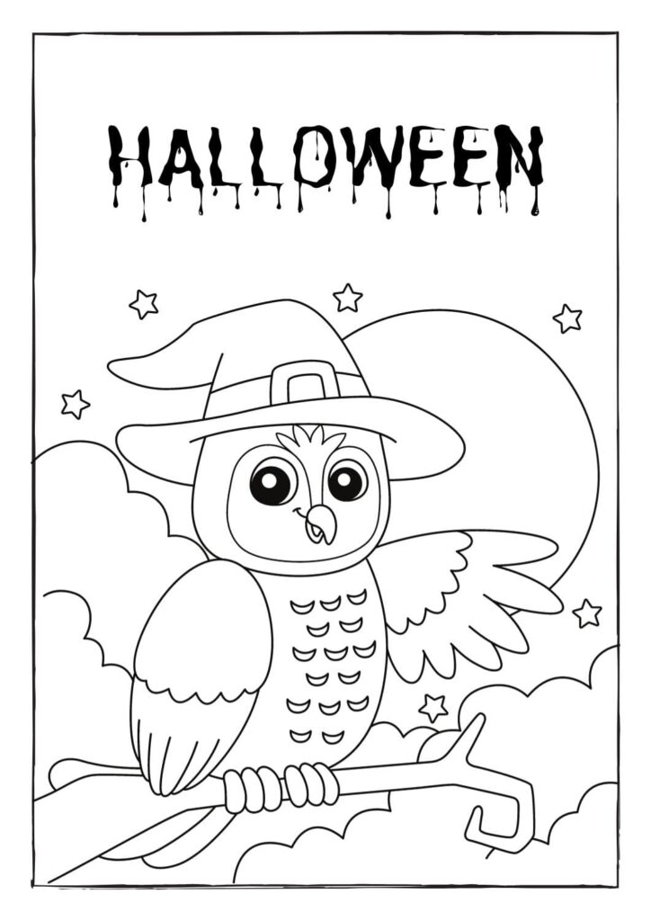 Dibujos Para Colorear De Feliz Halloween