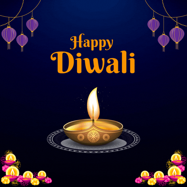 Happy Diwali 2024 Fireworks GIF