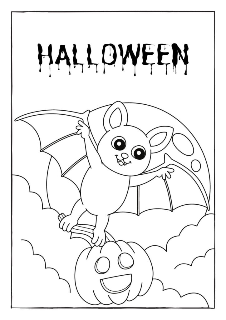 Mejor dibujo de Halloween 2023 para imprimir
