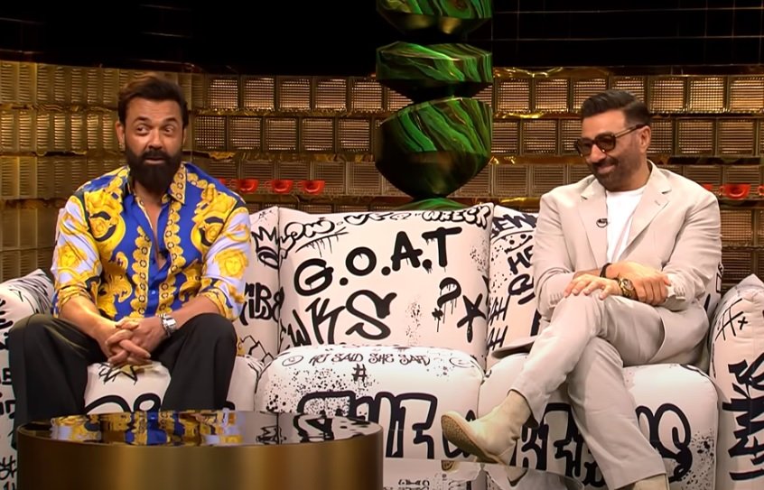 Sunny Deol and Bobby Deol - Guests of episode 2 of Koffee with karan season 8