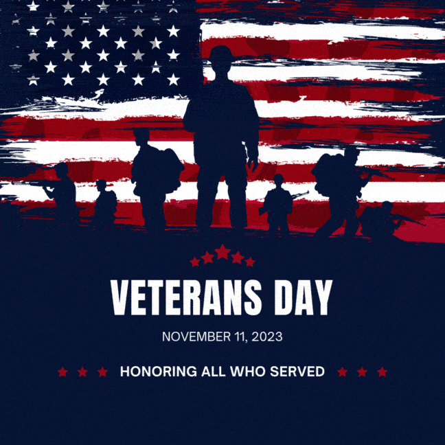 Happy Veterans Day GIF