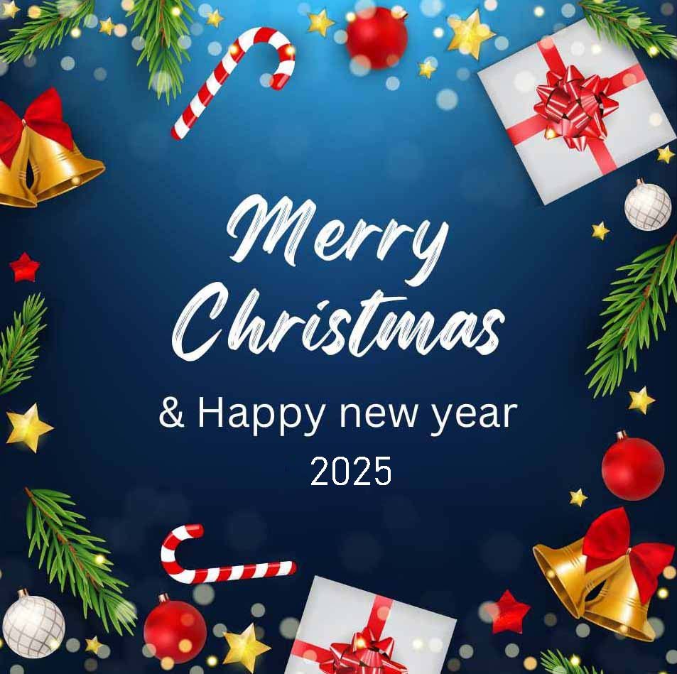 Merry Christmas and happy new year hd image