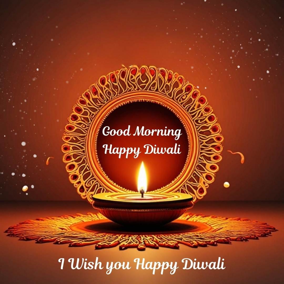 Good Morning Happy Diwali