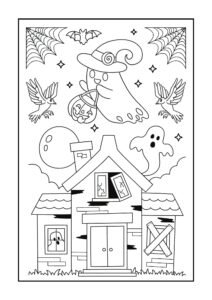 Halloween 2024 Coloring Pages