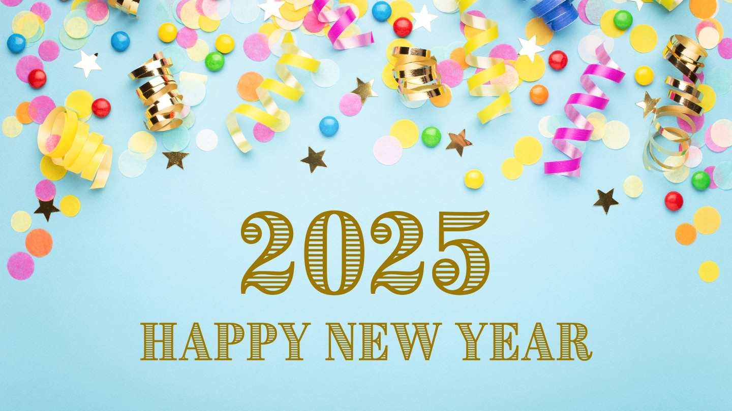 Happy New Year 2025 Wallpaper