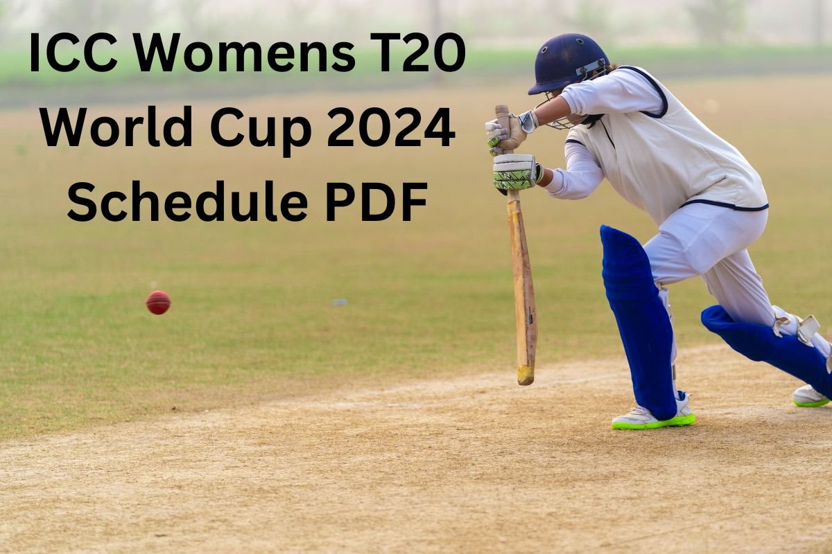ICC Womens T20 World Cup 2024 Schedule PDF